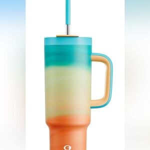 40oz Beach Sunset tumbler